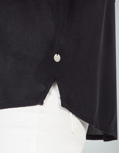 Pepe Jeans Blusen-Top mit Spitzeneinsatz Im Verkauf