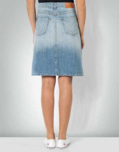 Marc O'Polo Jeansrock mit Washed-out-Effekt Rabatt