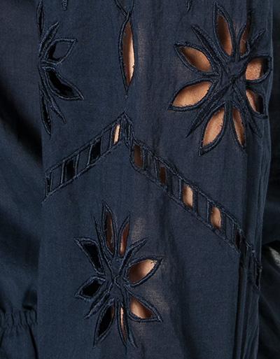 Pepe Jeans Bluse mit Lochstickerei Valentinstagsangebot