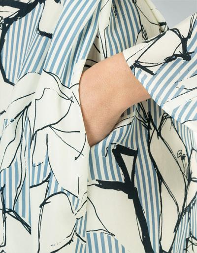 Marc O'Polo Kleid mit Trompentenärmeln Letzte 2 Tage