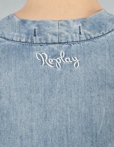 Replay Bluse mit Effektärmeln Nur noch ein Tag übrig