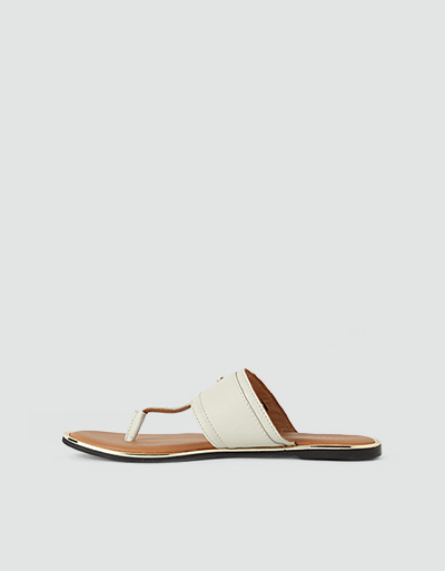 Tommy Hilfiger Zehensandalen mit Gold-Details Fabrikverkauf