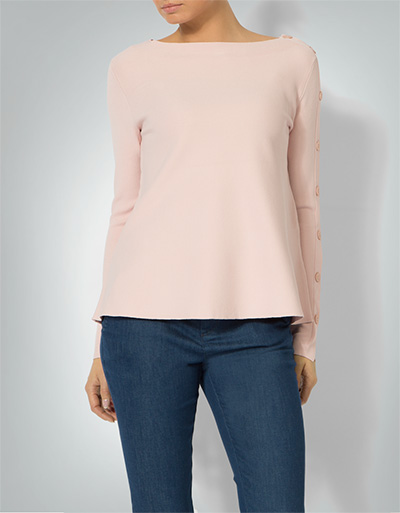 TWIN-SET Pullover mit geknöpftem Ärmel Clearance-Verkauf