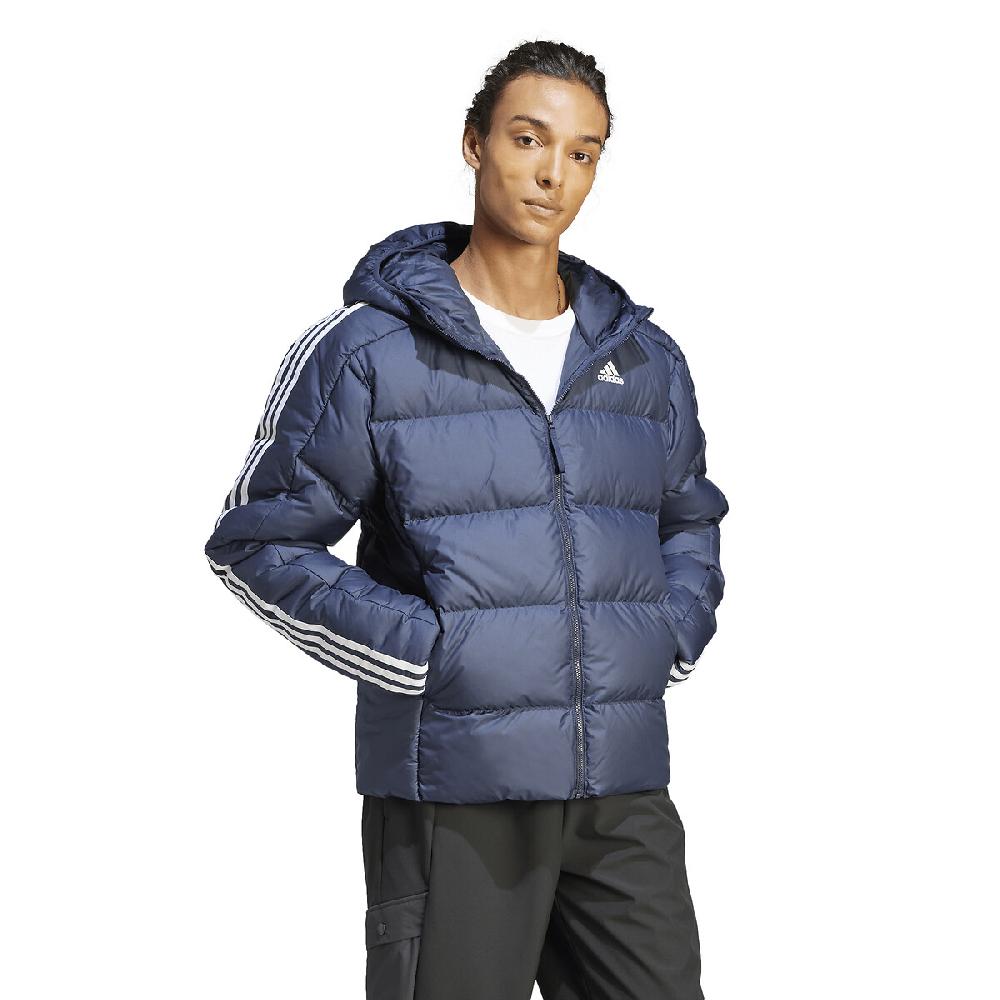 laredoute Kapuzen-Steppjacke Essentials etwas dickere Ausführung marine adidas Performance Sonderangebote