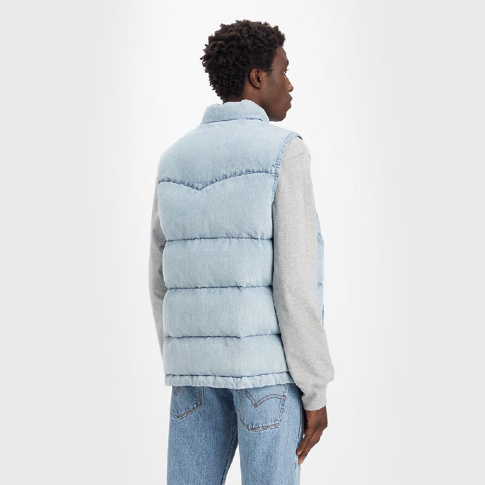laredoute Gestepptes Jeans-Gilet hellblau LEVI'S VIP-Rabatte