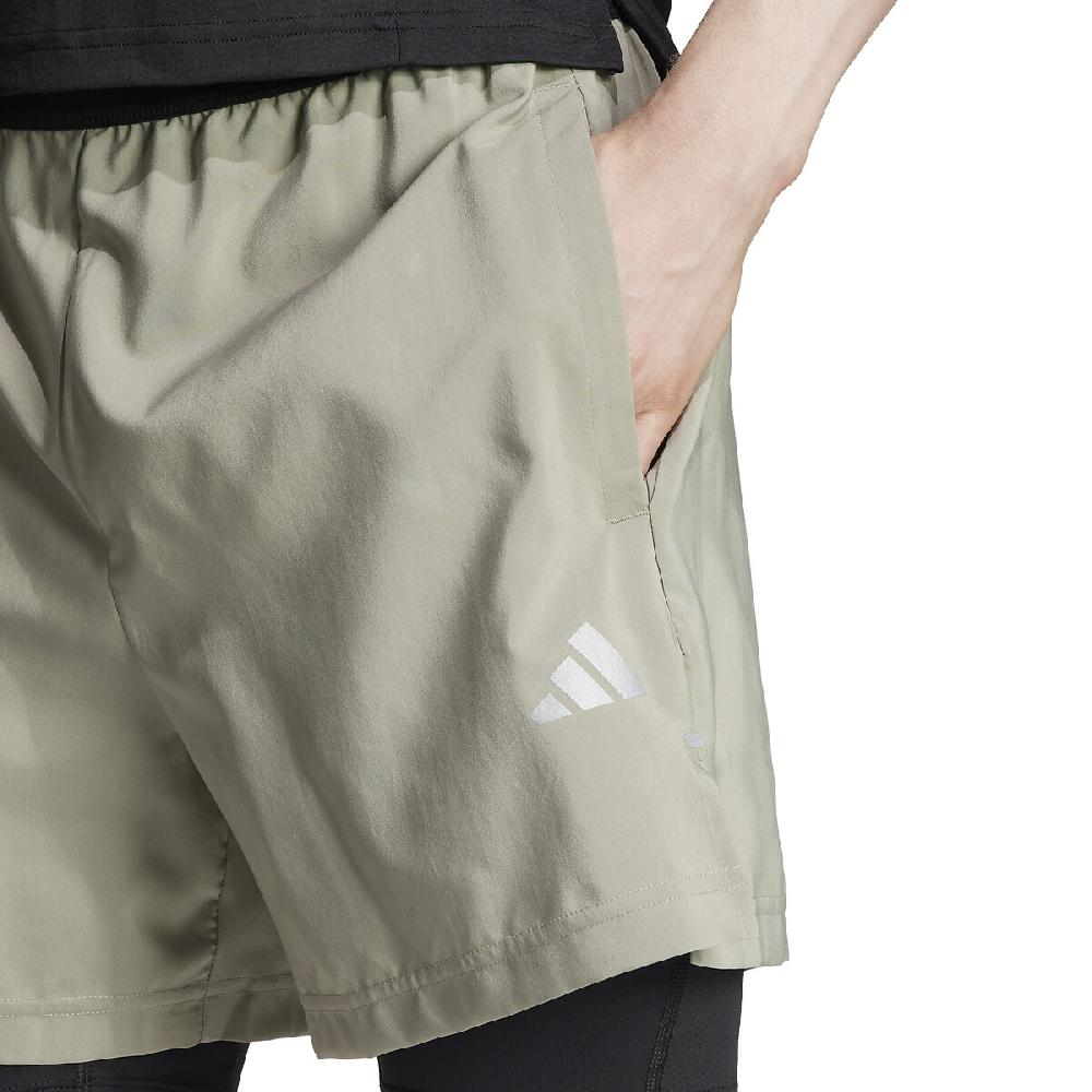 laredoute 2-in-1 Workout-Shorts beige adidas Performance Tiefpreis