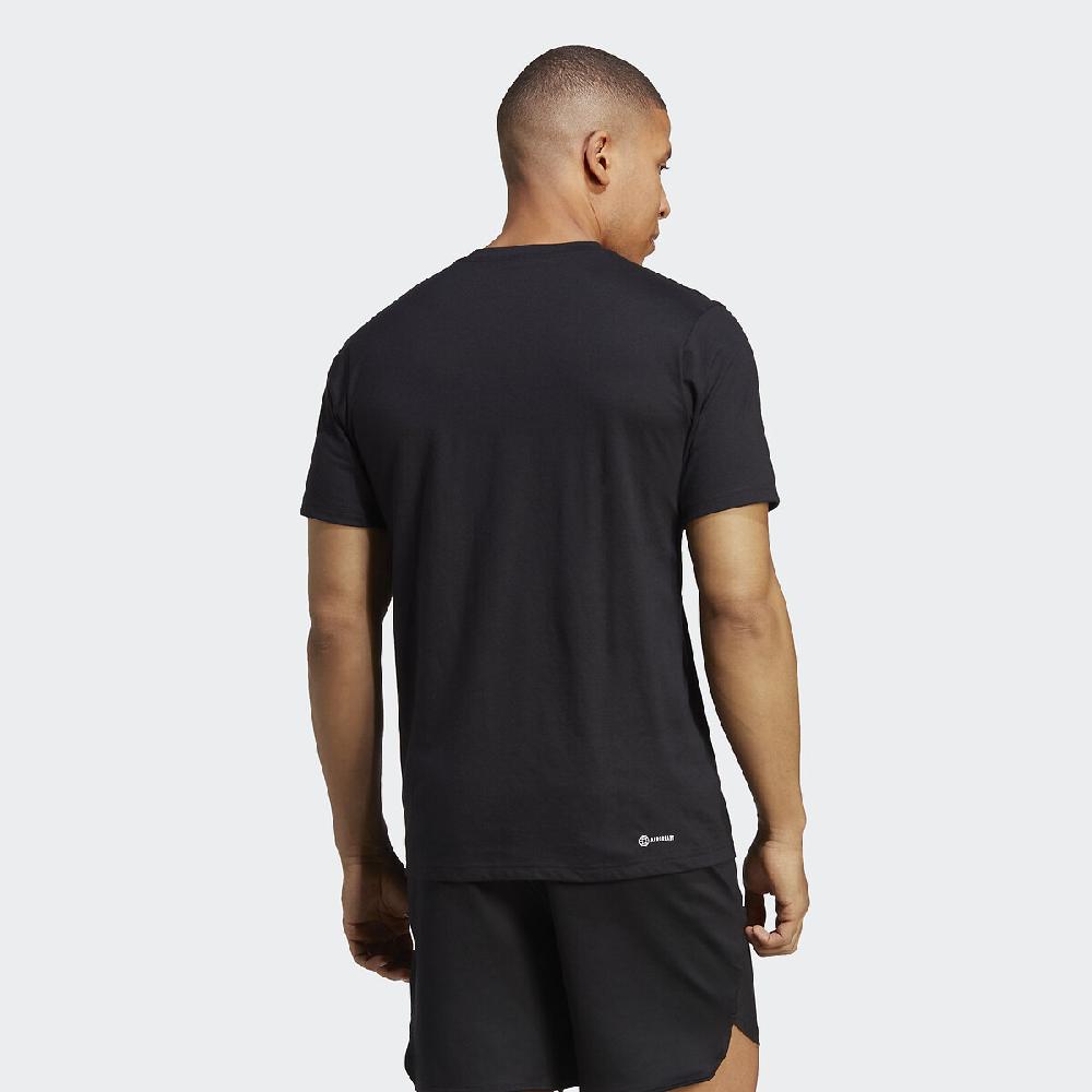 laredoute T-Shirt mit rundem Ausschnitt schwarz adidas Performance Hotsell