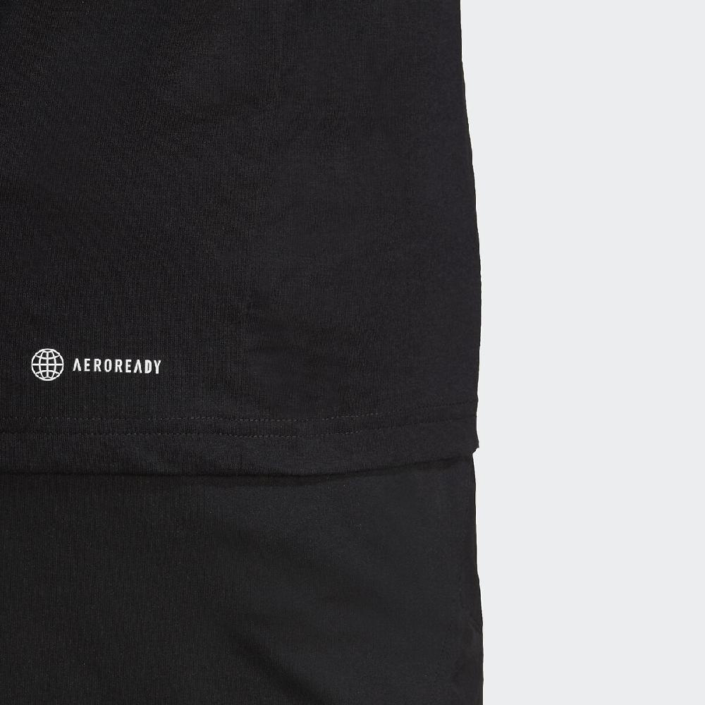 laredoute T-Shirt mit rundem Ausschnitt schwarz adidas Performance Hotsell