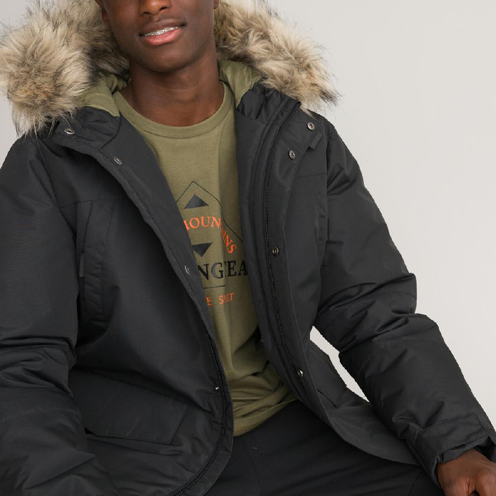 laredoute Winterparka mit Kapuze schwarz LA REDOUTE COLLECTIONS Wochenangebot