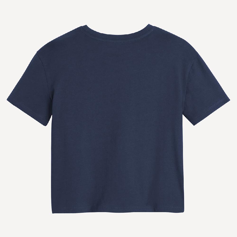 laredoute T-Shirt mit rundem Ausschnitt & Sonnen-Print marine LA REDOUTE COLLECTIONS Kostenlose Rückgabe