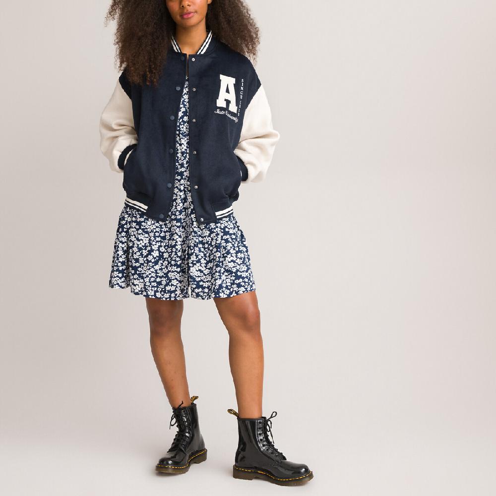 laredoute Jacke im College-Style marine/ecru LA REDOUTE COLLECTIONS Letzte 3 Tage
