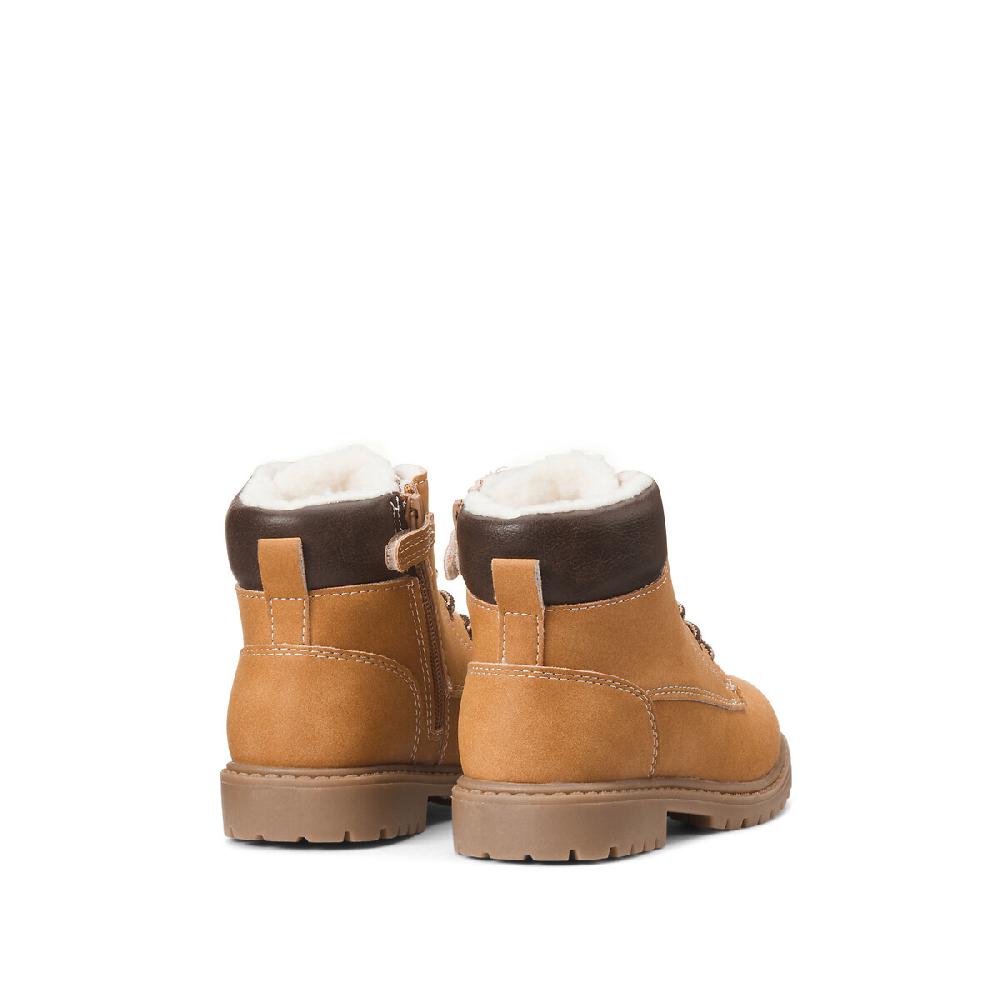 laredoute Gefütterte Boots Schnürung und Reissverschluss kamel LA REDOUTE COLLECTIONS Zeitbegrenzte Promotion