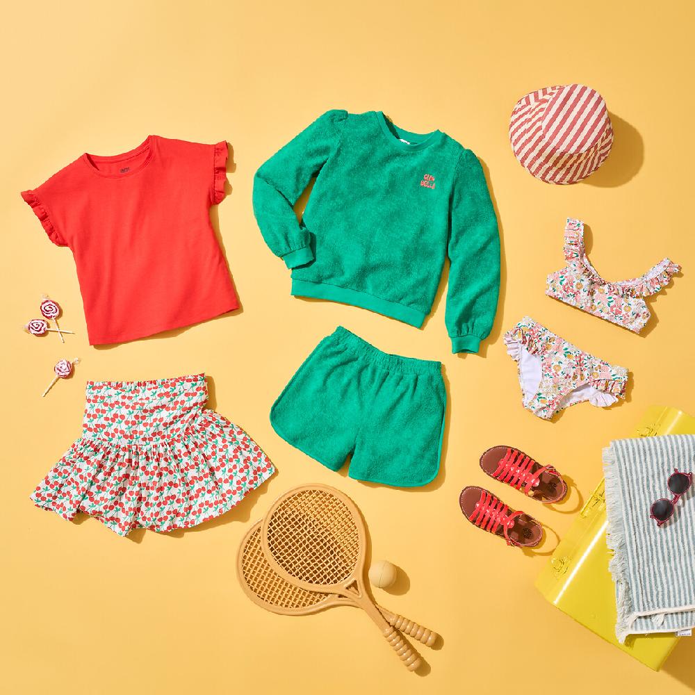 laredoute Gestreifter Bob-Hut aus Baumwolle rosa weiss gestreift LA REDOUTE COLLECTIONS Bis zu 65% Rabatt