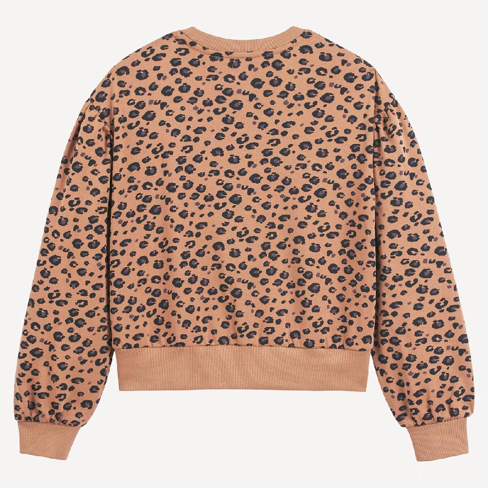 laredoute Sweatshirt mit Animalprint 18 Monate-14 Jahre leopardenmuster LA REDOUTE COLLECTIONS Super Rabatt
