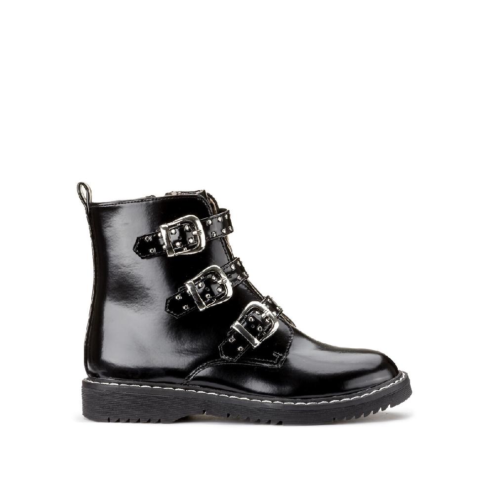 laredoute Stiefeletten mit Reissverschluss rockiger Stil schwarz LA REDOUTE COLLECTIONS Clearance-Verkauf