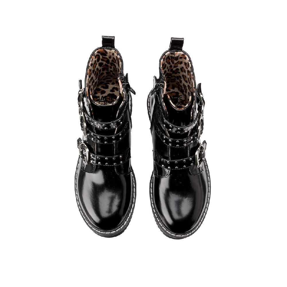 laredoute Stiefeletten mit Reissverschluss rockiger Stil schwarz LA REDOUTE COLLECTIONS Clearance-Verkauf