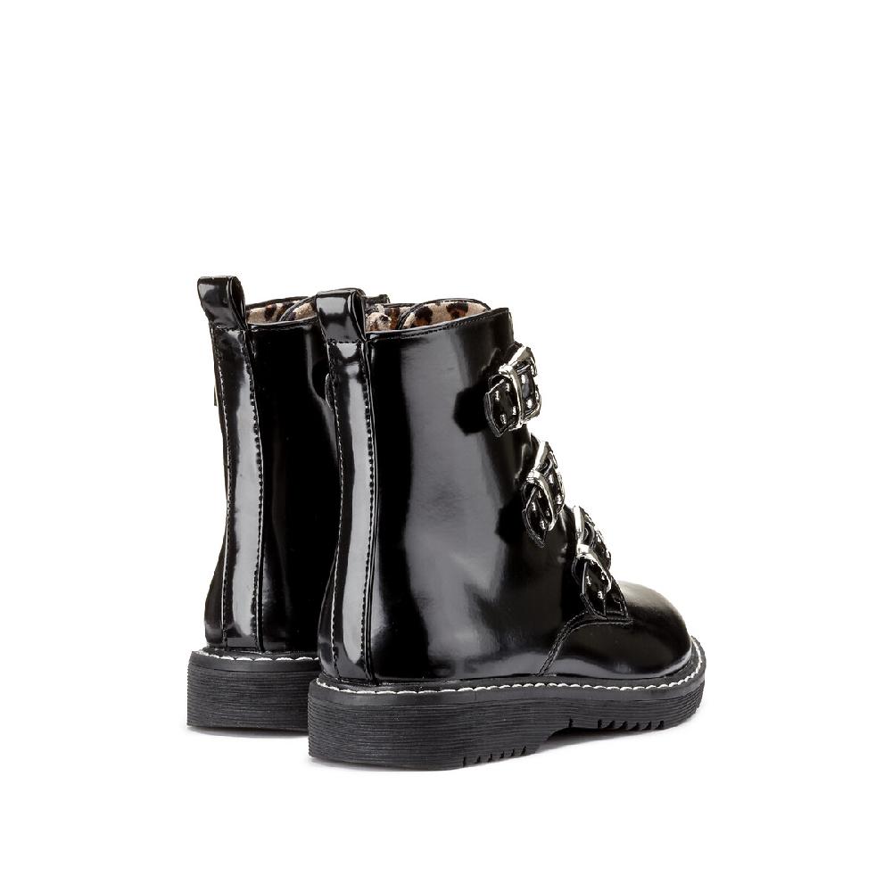 laredoute Stiefeletten mit Reissverschluss rockiger Stil schwarz LA REDOUTE COLLECTIONS Clearance-Verkauf
