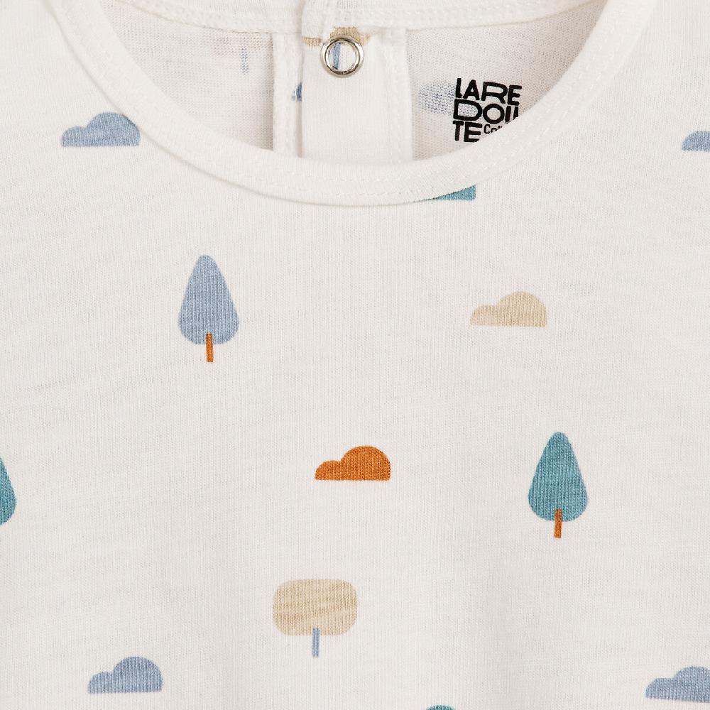 laredoute 3er-Pack Langarm-Shirts blau/beige LA REDOUTE COLLECTIONS Rabatte dieses Monats