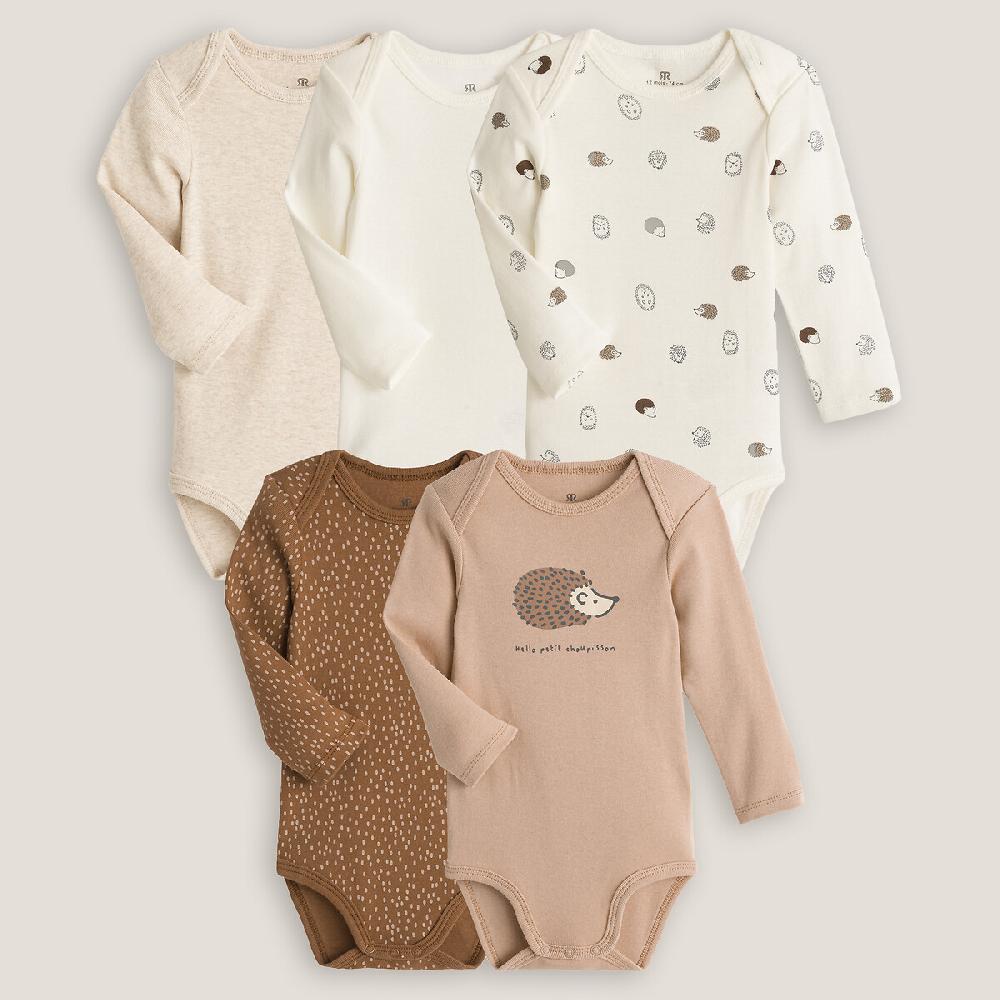 laredoute 5er-Pack braun+beige+ecru LA REDOUTE COLLECTIONS Outlet