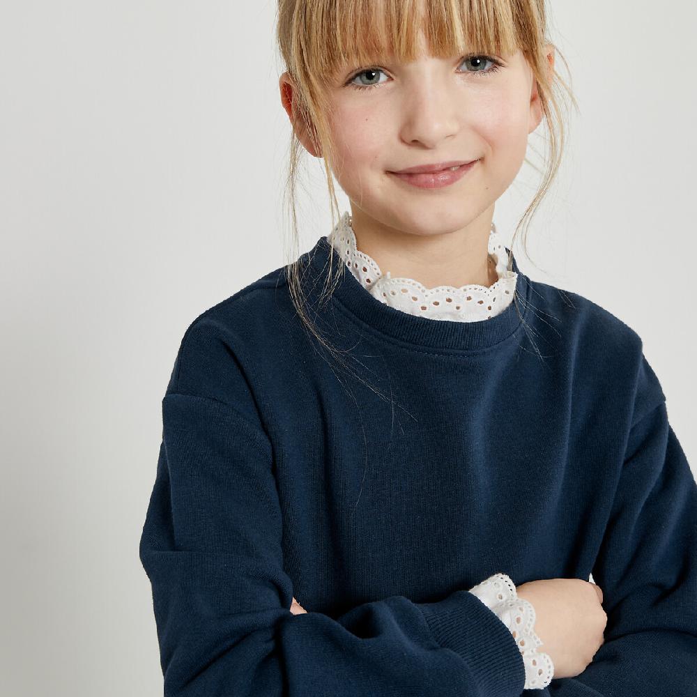 laredoute Sweatshirt Details mit Lochstickerei - LA REDOUTE COLLECTIONS Auslauf
