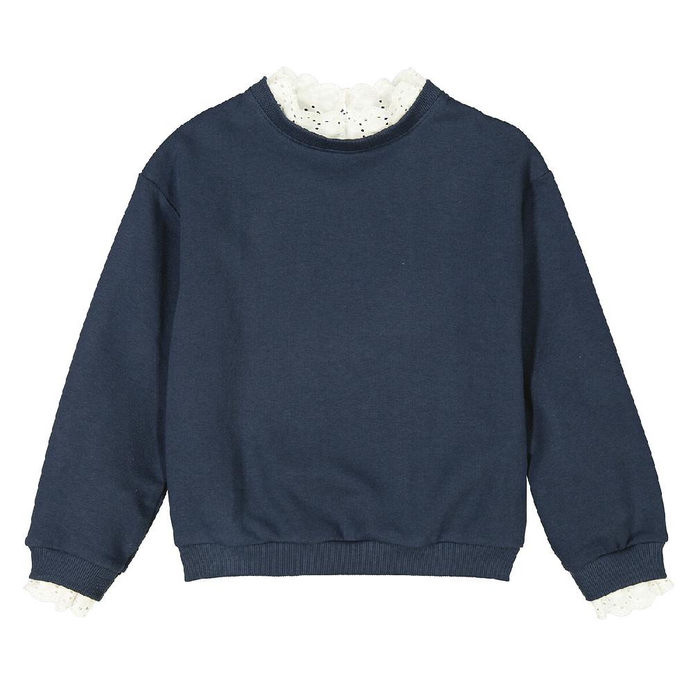 laredoute Sweatshirt Details mit Lochstickerei - LA REDOUTE COLLECTIONS Auslauf