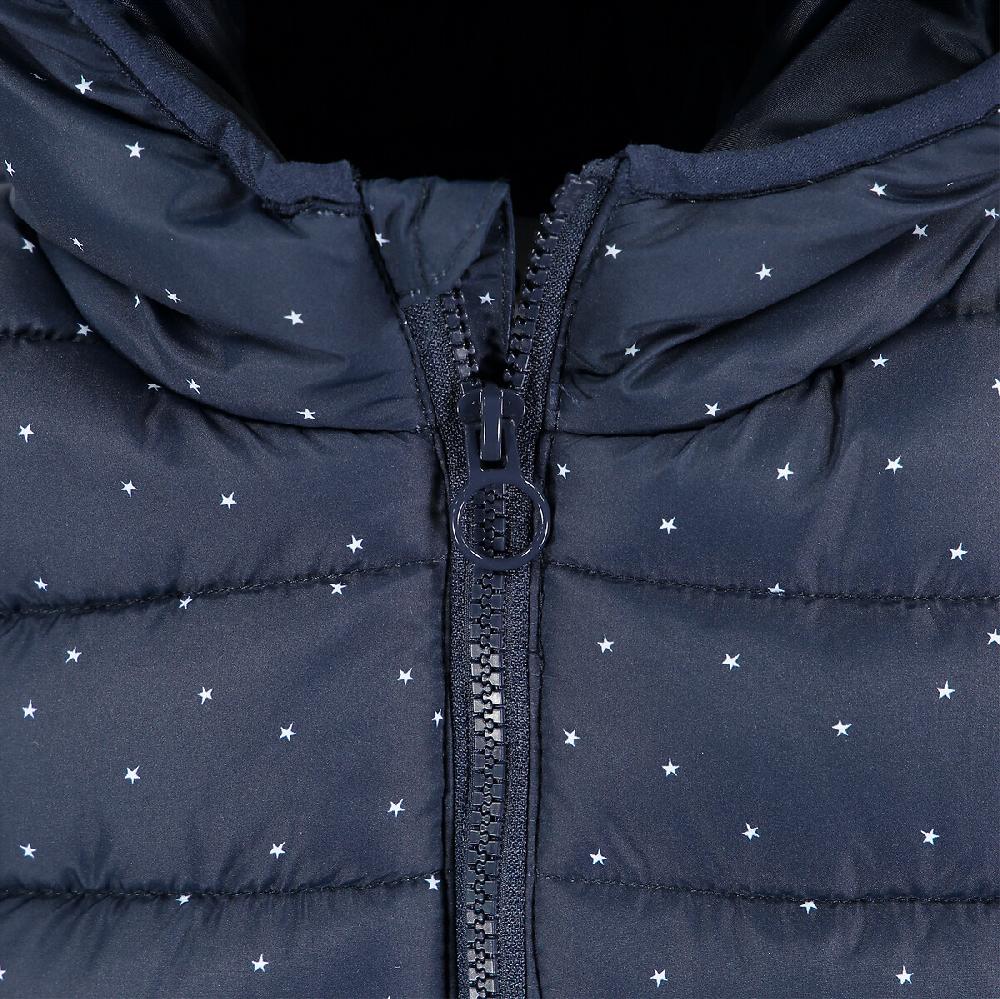 laredoute Steppjacke mit Kapuze Sternenmuster bedruckt LA REDOUTE COLLECTIONS Versandkostenfrei