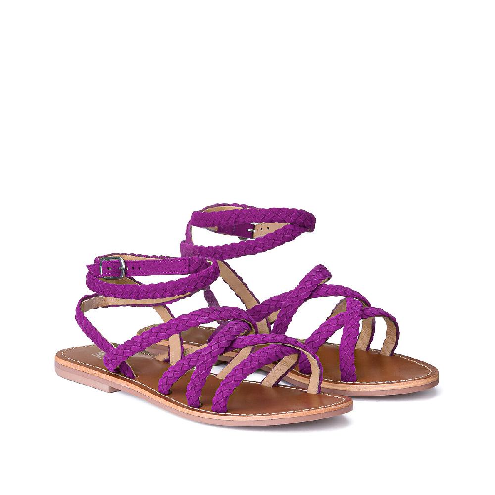 laredoute Geflochtene Signature-Sandalen aus Leder - LA REDOUTE COLLECTIONS Black Friday