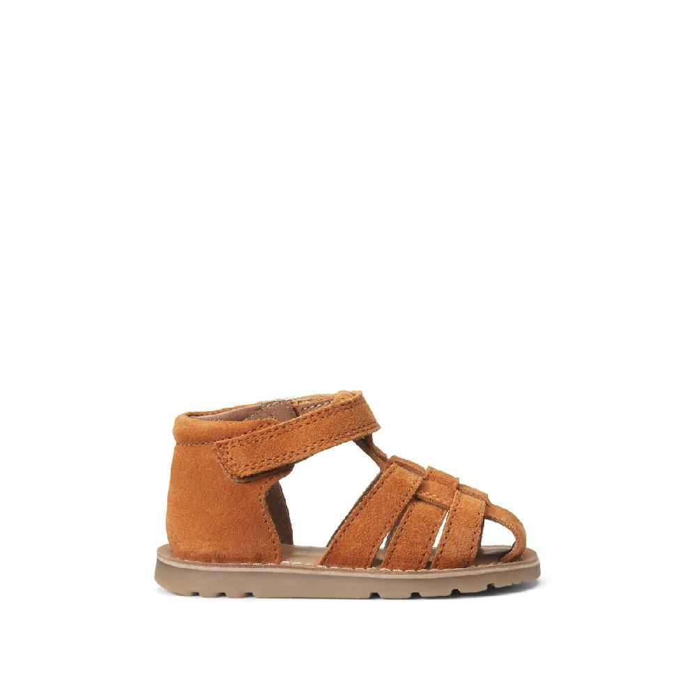 laredoute Sandalen Leder orange LA REDOUTE COLLECTIONS Weihnachtsangebot