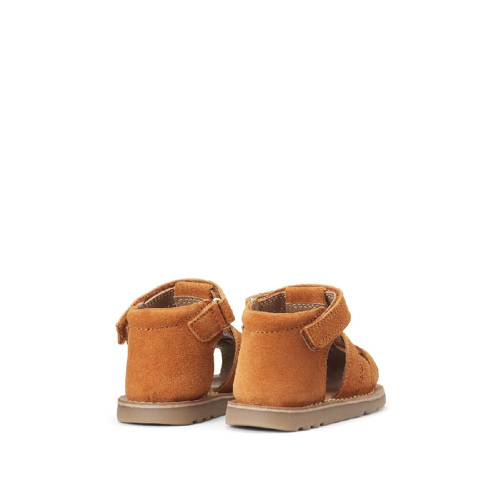 laredoute Sandalen Leder orange LA REDOUTE COLLECTIONS Weihnachtsangebot